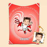 Custom Kids Photo Blanket – Upload Your Child’s Portrait